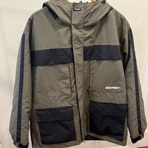 BSrabbit BS Rabbit Snowboard Jacket Green Black Men's Large
